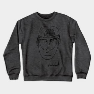 Nonchalant face Crewneck Sweatshirt